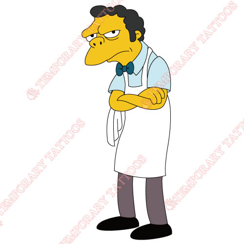 The Simpsons Customize Temporary Tattoos Stickers NO.3658